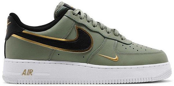 Tênis Nike Air Force 1 '07 LV8 'Metallic Swoosh Pack - Oil Green'