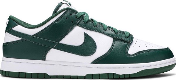 Tênis Nike Dunk Low Michigan State Varsity Green