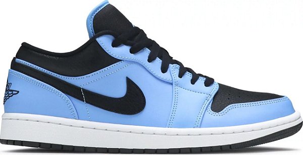 Tênis Air Jordan 1 Low 'University Blue Black'