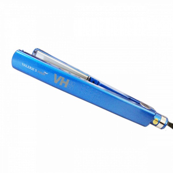 Prancha de Cabelo Profissional Titânio Azul Valeries Hair VH 3050 Bivolt