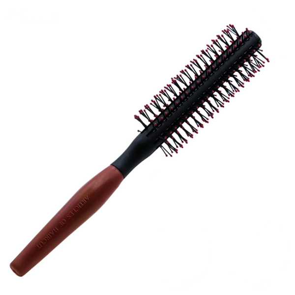 Escova de Cabelo Redonda Anti Estática e Frizz Uso Profissional Resistente Super Leve Ideal Para Secagem Modelagem