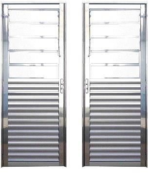 Porta Basculante Linha  Brilhante