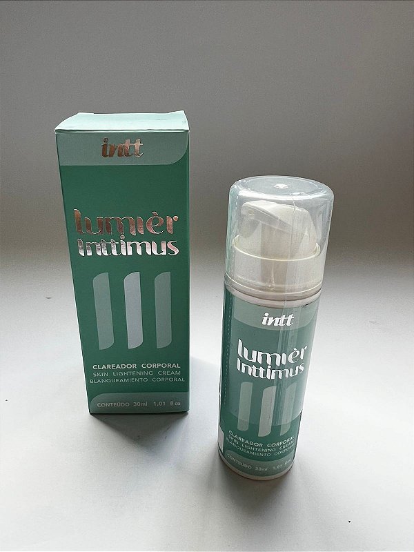 Clareador íntimo e corporal Lumier Inttimus Intt