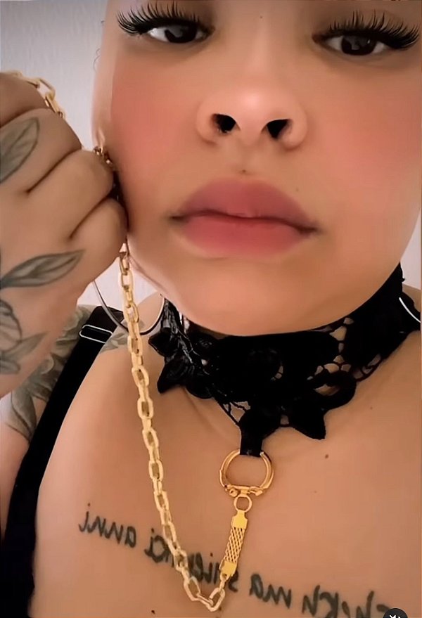 Coleira em Gripir com Guia