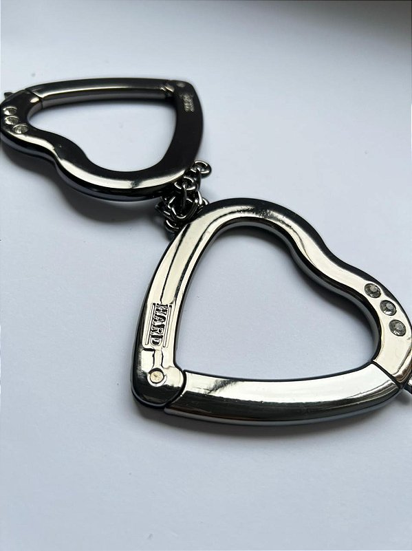 Algema De Coração Ônix