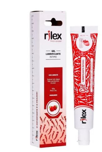 Lubrificante intimo Rilex Morango 50g