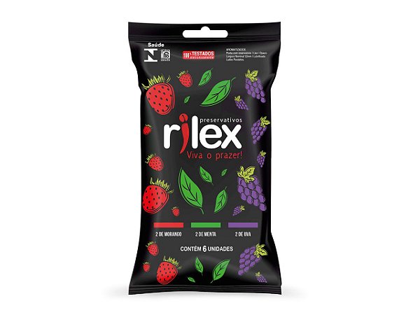 Preservativo Mix de frutas (morango / menta / uva)