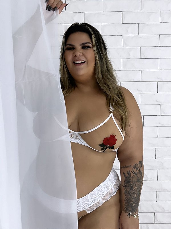 Conjunto Mirna Plus  Branco