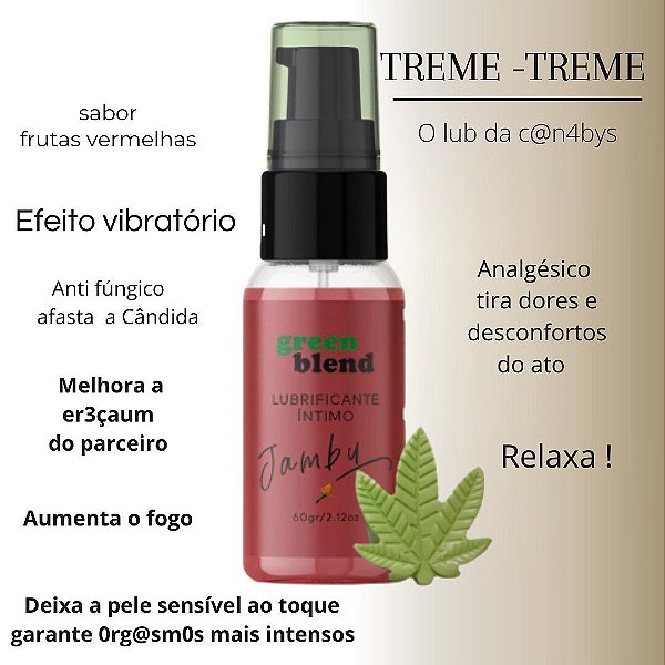 Lubrificante Íntimo Treme-Treme com Jambu