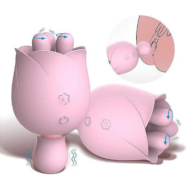 Vibrador de clitóris com Rotação - Me-not 2 - S-Hande