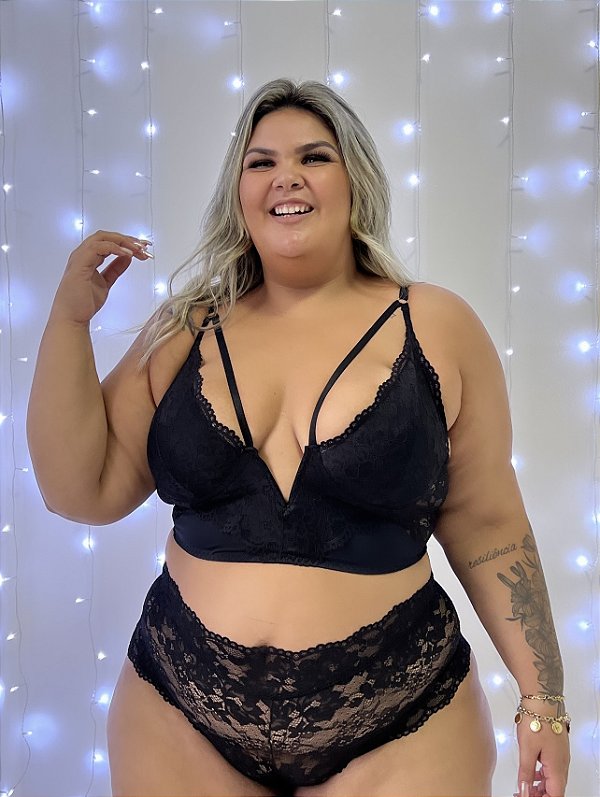 Conjunto Lacrador Preto