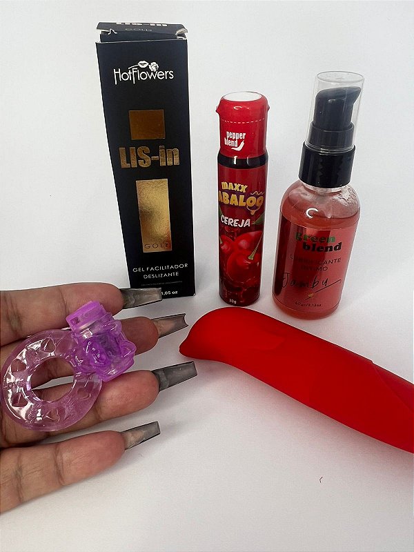 Kitão 2.0 - Lis-in -  Balaoo  -Treme-Treme -Golfinho - Anel Peniano