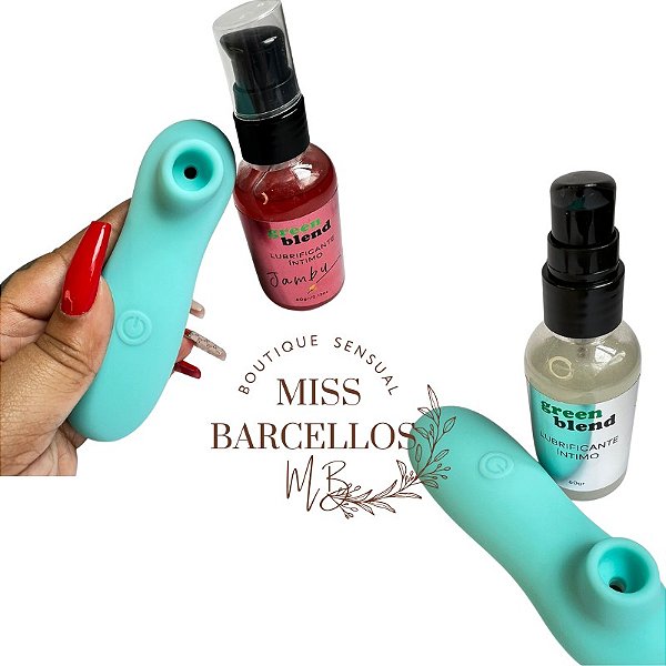 Kit Brisa 3.0 - Sugador de Clitóris Recarregável + XapaXana ou Treme-Treme