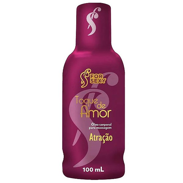 Toque De Amor Atração Óleo Para Massagem 100Ml