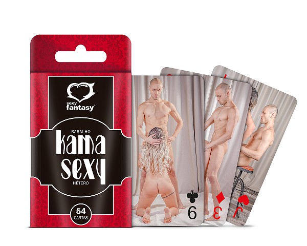 Baralho Kama Sexy - Hétero