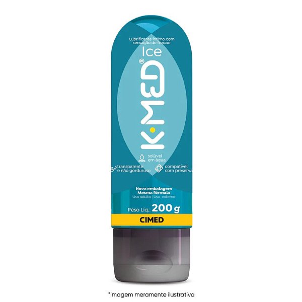 K-Med Ice Gel lubrificante Íntimo 200g