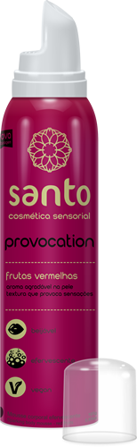 Mousse Corporal Efervescente Provocation Frutas Vermelhas - Santo