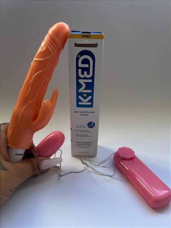 Kit Rapidinha Bullet + Bastão Dedinho + Lub K-Med 50g