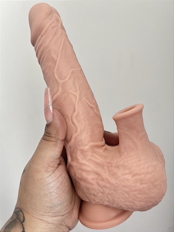 Jhonny - prótese  com escroto e sucção na parte superior do escroto