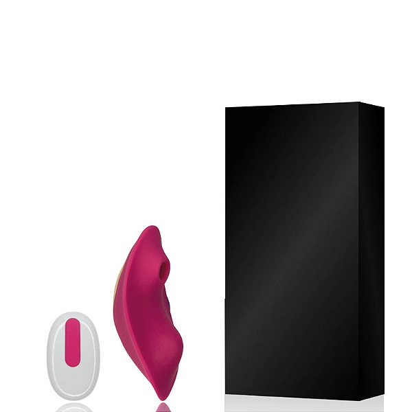 Vibro Calcinha  com sugador por Ondas de Pressão e controle por APP