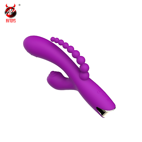 Triplo Pulse - Vibrador de Ponto G e Clitóris com plug anal
