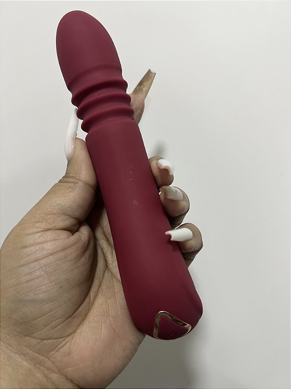 Bertha - Vibrador recarregável com movimentos de Vai e Vem