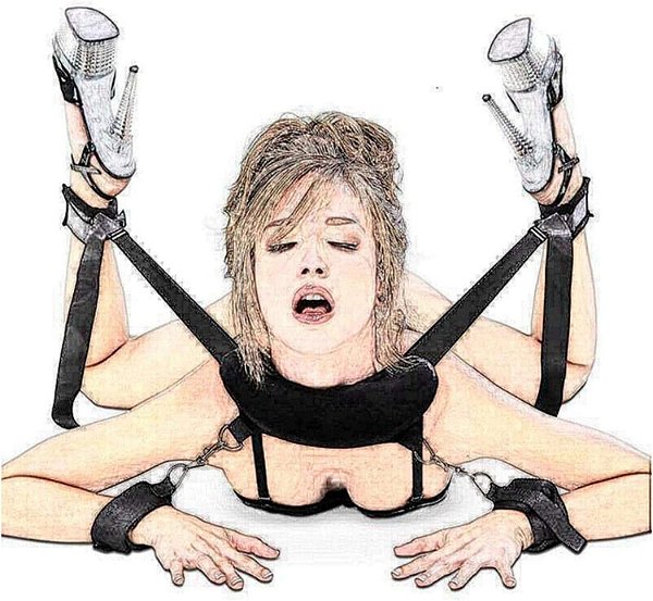 Straddle cinta de retenção canelas cinto de ligação pulsos tornozelos