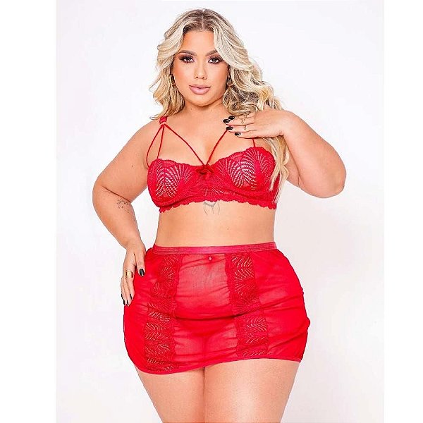 Conjunto Fio Katy Plus Size