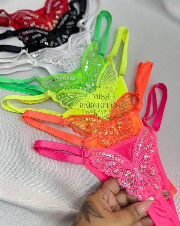 Calcinha Borboletas Slim