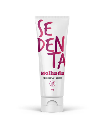 LUBRIFICANTE INTIMO - SEDENTA MOLHADA - GEL DESLIZANTE NEUTRO 50G