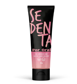 SEDENTA POR ORAL 50G, GEL COMESTÍVEL COM GLITTER