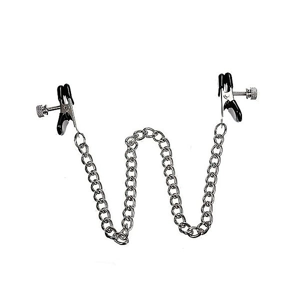 Grampos de Mamilos com correntes