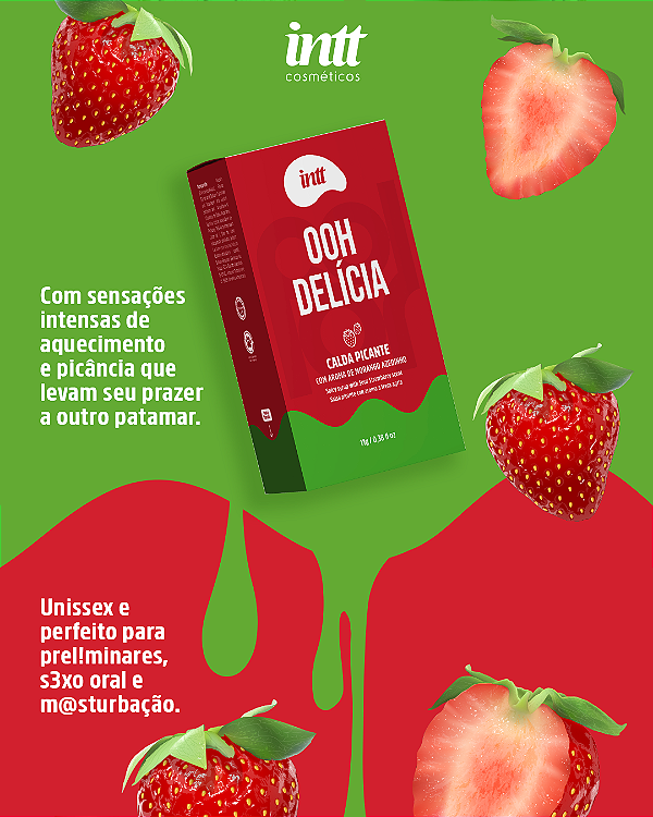 OOH DELÍCIA – CALDA PICANTE – MORANGO