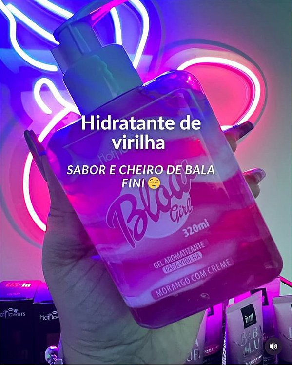 Gel de Massagem Beijável Blow Girl 320ml