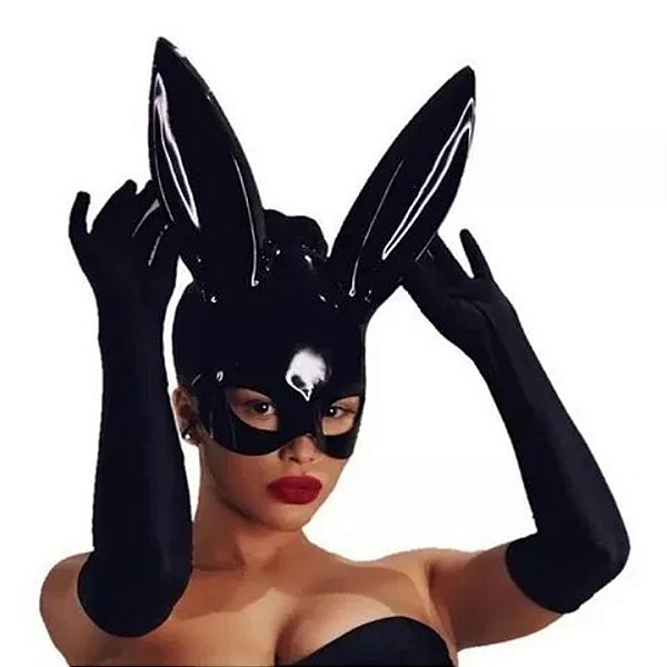 Máscara de Coelha em PVC