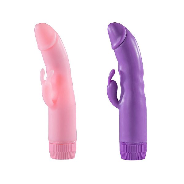 Vibrador Rabbit Ponto G Mutivelocidades com plug lateral - YOUVIBE