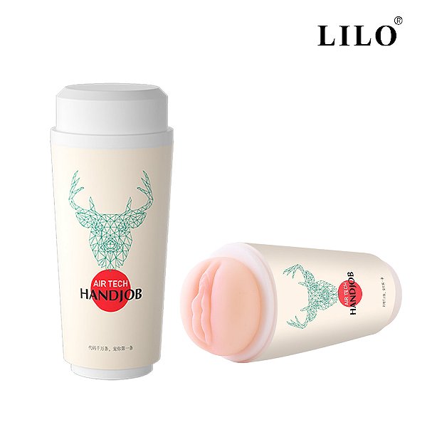 Masturbador masculino Formato de Vagina Shake Cup - LILO