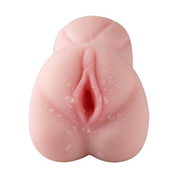 Masturbador masculino em formato de vagina,feito em cyberskin - YOUVIBE