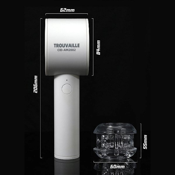 Masturbador Recarregável com Sobe e Desce