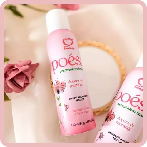Desodorante Íntimo Poesi Morango