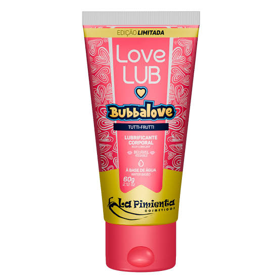 BUBBALOVE TUTTI-FRUTTI - EDIÇÃO LIMITADA LOVE LUB 60G