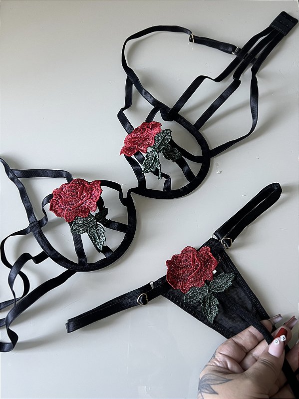 Conjunto Flor da Sedução