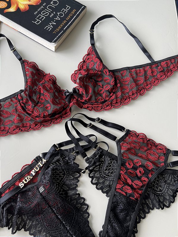 Conjunto Beijo Safado - Slim