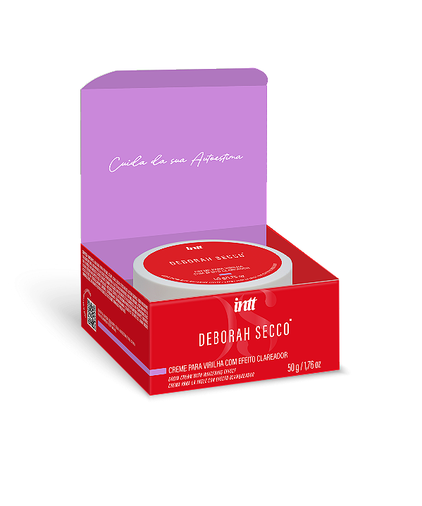 Creme Clareador Íntimo Com Hidratação Intt E Deborah Secco