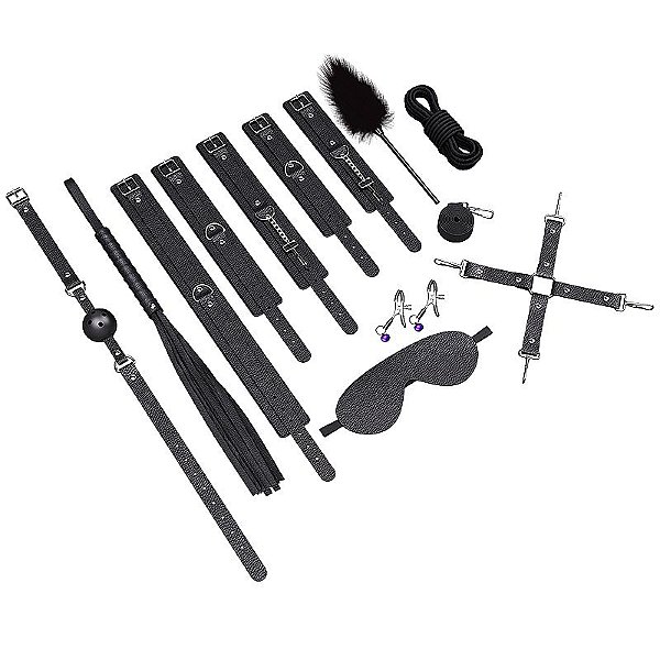Kit com 10 Sado Erótico - Bandage BDSM 3
