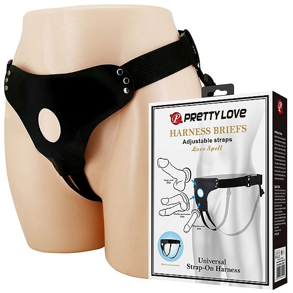 Cinta Peniana com Alça Dupla – HARNESS BRIEFS LOVE SPELL