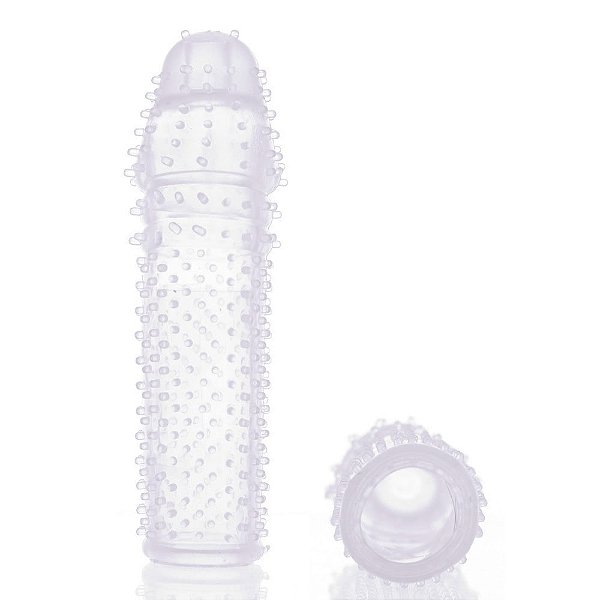 Capa peniana transparente com cerdas massageadoras - YOUVIBE