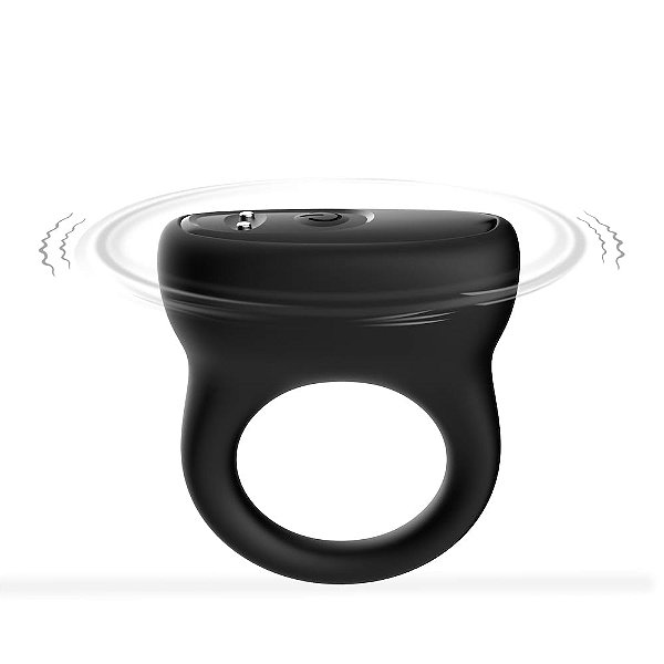 Anel Peniano em Silicone com Estimulador Clitoriano Recarregável - USK