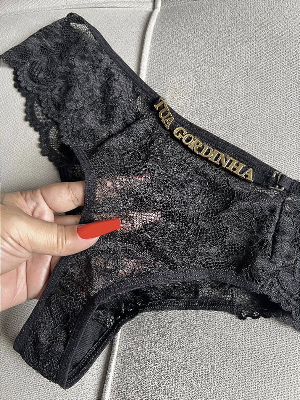 Calcinha Personalizada Lateral Larga