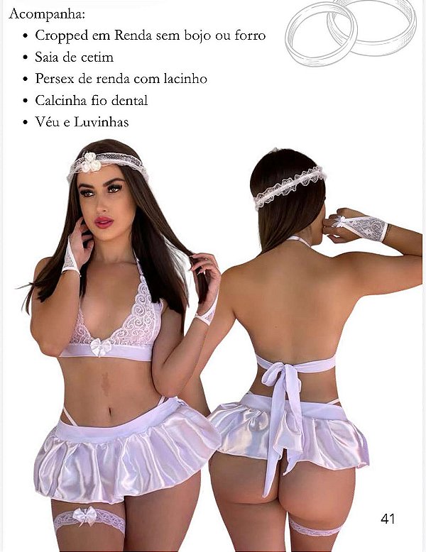Fantasia Erótica de Luxo - Noiva